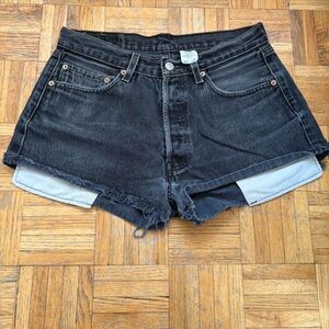Women's Black Levi’s Shorts